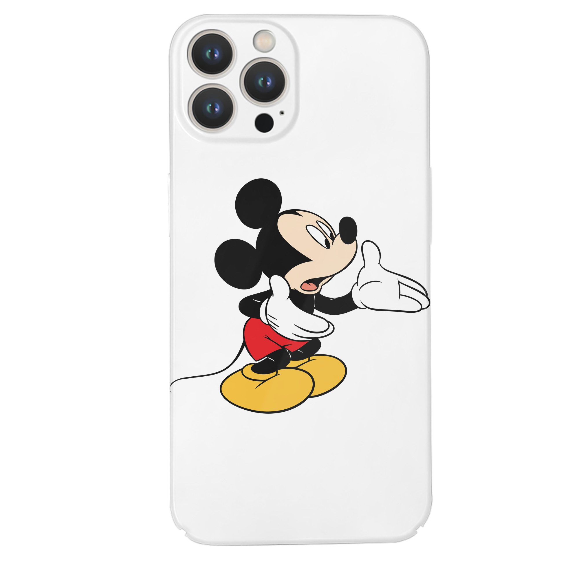 （画像用） ミッキーマウス Mickey Mouse 【iPhone 14シリーズ対応】ハードケース